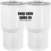 20 oz. Tall Stainless Steel Vacuum Insulated Tumbler White Thumbnail