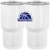 20 oz. Tall Stainless Steel Vacuum Insulated Tumbler White Thumbnail