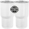 20 oz. Tall Stainless Steel Vacuum Insulated Tumbler White Thumbnail