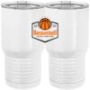 20 oz. Tall Stainless Steel Vacuum Insulated Tumbler White Thumbnail