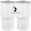 20 oz. Tall Stainless Steel Vacuum Insulated Tumbler White Thumbnail