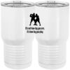 20 oz. Tall Stainless Steel Vacuum Insulated Tumbler White Thumbnail
