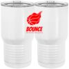 20 oz. Tall Stainless Steel Vacuum Insulated Tumbler White Thumbnail