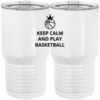 20 oz. Tall Stainless Steel Vacuum Insulated Tumbler White Thumbnail