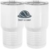 20 oz. Tall Stainless Steel Vacuum Insulated Tumbler White Thumbnail
