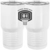 20 oz. Tall Stainless Steel Vacuum Insulated Tumbler White Thumbnail