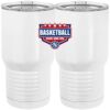 20 oz. Tall Stainless Steel Vacuum Insulated Tumbler White Thumbnail