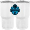20 oz. Tall Stainless Steel Vacuum Insulated Tumbler White Thumbnail