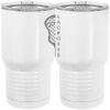 20 oz. Tall Stainless Steel Vacuum Insulated Tumbler White Thumbnail