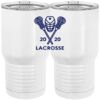 20 oz. Tall Stainless Steel Vacuum Insulated Tumbler White Thumbnail