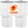 20 oz. Tall Stainless Steel Vacuum Insulated Tumbler White Thumbnail