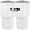 20 oz. Tall Stainless Steel Vacuum Insulated Tumbler White Thumbnail