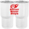 20 oz. Tall Stainless Steel Vacuum Insulated Tumbler White Thumbnail