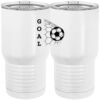 20 oz. Tall Stainless Steel Vacuum Insulated Tumbler White Thumbnail