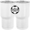 20 oz. Tall Stainless Steel Vacuum Insulated Tumbler White Thumbnail
