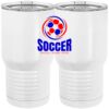 20 oz. Tall Stainless Steel Vacuum Insulated Tumbler White Thumbnail