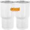 20 oz. Tall Stainless Steel Vacuum Insulated Tumbler White Thumbnail