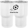 20 oz. Tall Stainless Steel Vacuum Insulated Tumbler White Thumbnail