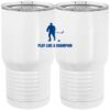 20 oz. Tall Stainless Steel Vacuum Insulated Tumbler White Thumbnail