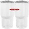 20 oz. Tall Stainless Steel Vacuum Insulated Tumbler White Thumbnail
