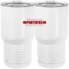 20 oz. Tall Stainless Steel Vacuum Insulated Tumbler White Thumbnail