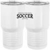 20 oz. Tall Stainless Steel Vacuum Insulated Tumbler White Thumbnail