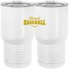 20 oz. Tall Stainless Steel Vacuum Insulated Tumbler White Thumbnail