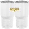 20 oz. Tall Stainless Steel Vacuum Insulated Tumbler White Thumbnail
