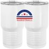 20 oz. Tall Stainless Steel Vacuum Insulated Tumbler White Thumbnail