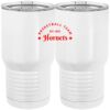20 oz. Tall Stainless Steel Vacuum Insulated Tumbler White Thumbnail