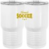 20 oz. Tall Stainless Steel Vacuum Insulated Tumbler White Thumbnail