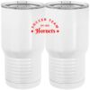 20 oz. Tall Stainless Steel Vacuum Insulated Tumbler White Thumbnail