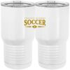 20 oz. Tall Stainless Steel Vacuum Insulated Tumbler White Thumbnail