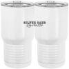 20 oz. Tall Stainless Steel Vacuum Insulated Tumbler White Thumbnail