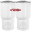 20 oz. Tall Stainless Steel Vacuum Insulated Tumbler White Thumbnail