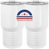 20 oz. Tall Stainless Steel Vacuum Insulated Tumbler White Thumbnail