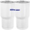 20 oz. Tall Stainless Steel Vacuum Insulated Tumbler White Thumbnail