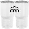 20 oz. Tall Stainless Steel Vacuum Insulated Tumbler White Thumbnail