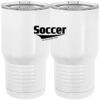 20 oz. Tall Stainless Steel Vacuum Insulated Tumbler White Thumbnail