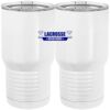 20 oz. Tall Stainless Steel Vacuum Insulated Tumbler White Thumbnail