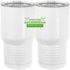 20 oz. Tall Stainless Steel Vacuum Insulated Tumbler White Thumbnail