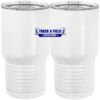20 oz. Tall Stainless Steel Vacuum Insulated Tumbler White Thumbnail