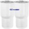 20 oz. Tall Stainless Steel Vacuum Insulated Tumbler White Thumbnail