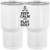 20 oz. Tall Stainless Steel Vacuum Insulated Tumbler White Thumbnail