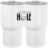 20 oz. Tall Stainless Steel Vacuum Insulated Tumbler White Thumbnail