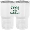 20 oz. Tall Stainless Steel Vacuum Insulated Tumbler White Thumbnail