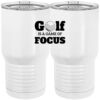 20 oz. Tall Stainless Steel Vacuum Insulated Tumbler White Thumbnail