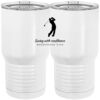 20 oz. Tall Stainless Steel Vacuum Insulated Tumbler White Thumbnail