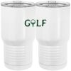 20 oz. Tall Stainless Steel Vacuum Insulated Tumbler White Thumbnail