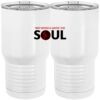 20 oz. Tall Stainless Steel Vacuum Insulated Tumbler White Thumbnail